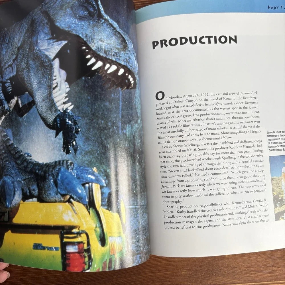 1993 The Making of Jurassic Park First Edition Don Shay Jody Duncan‎ Book